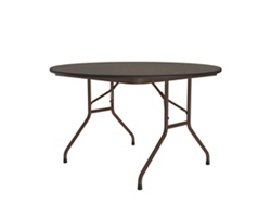 Melamine Round Folding Table 48" Diameter