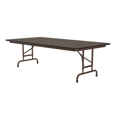 Adjustable Height Folding Table 36"W x 72"L x 22-32"H