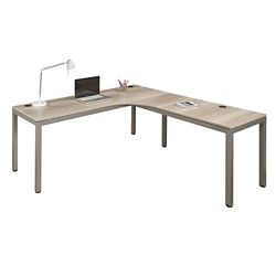 At Work Corner Desk with User Curve - 72"W x 72"D