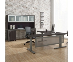 At Work Executive L-Shaped Desk Office Suite