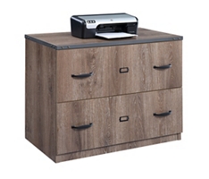Rivet 36"W Two Drawer Lateral File