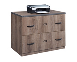 Rivet 36"W Two Drawer Lateral File