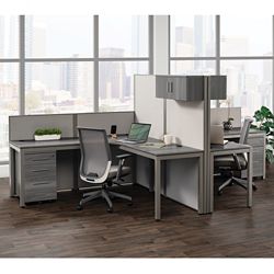At Work Writing Desk 72W x 24D w/ Modesty Panel by NBF Signature Series