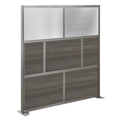 At Work Mobile Room Divider - 76"H  x  72"W