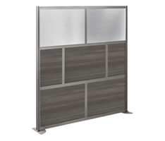 At Work Mobile Room Divider - 76"Hx72"W