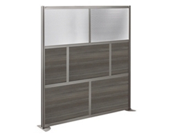 At Work Mobile Room Divider - 76"Hx72"W