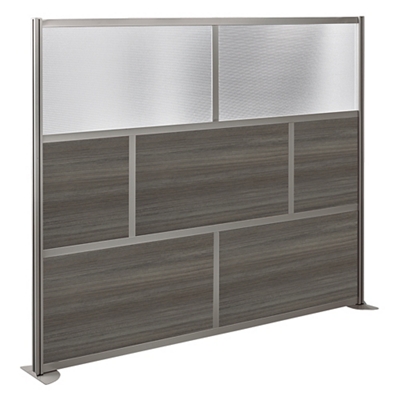 At Work Mobile Room Divider - 76"H x 96"W