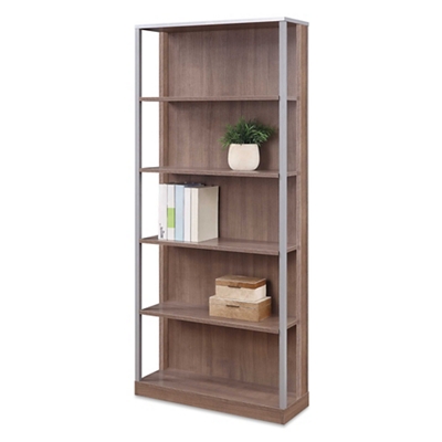 Compass 72"H Five-Shelf Bookcase