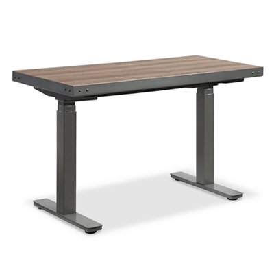 Rivet Height Adjustable Desk - 48"W x 24"D