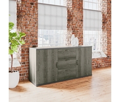 Rivet Buffet Credenza - 72"W