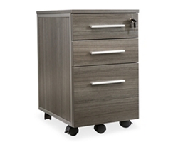 At Work Mobile File Storage Pedestal - 16.5W x 20.5D