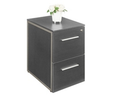 At Work Two Drawer File Pedestal - 26.46"H