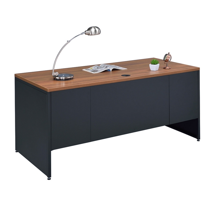 Carbon Executive Steel Desk - 66