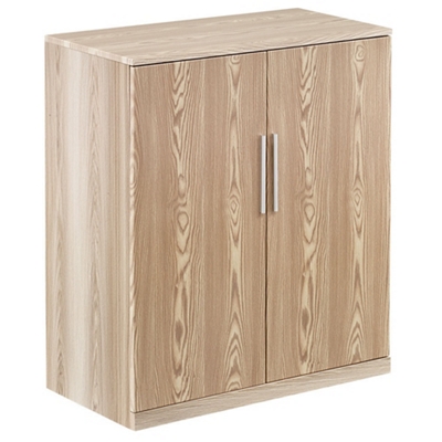 At Work Storage Cabinet with Wood Doors