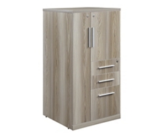 At Work Wardrobe Storage Cabinet with Left Door - 47.64"H