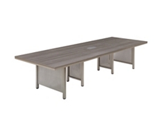 At Work 12' Conference Table - 142"W x 47"D