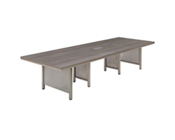 At Work 12' Conference Table - 142"W x 47"D