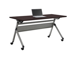 At Work Flip Top Training Table 48"W x 24"D
