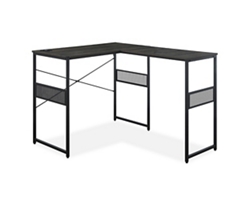 Axle 48"W Standing-Height L-Desk with Universal Return