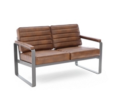 Rivet Two-Seat Lounge Loveseat