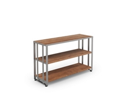 Rivet 3-Tier Bookcase – 30"H
