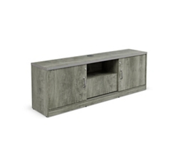 Rivet 71” Low Credenza – 71"Wx16"D