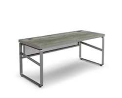 Rivet 71” Writing Desk – 71"Wx30"D