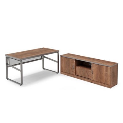 NBF Signature Series Rivet Writing Desk - Thumbnail 3