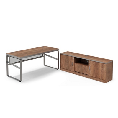 NBF Signature Series Rivet Writing Desk - Thumbnail 2