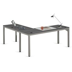 At Work Reversible L-Shaped Desk - 72"W