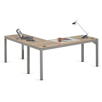 At Work Reversible L-Shaped Desk - 60"W