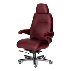 24/7 Big and Tall Chair with Headrest in Vinyl
