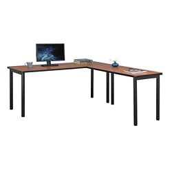 Stahl Steel L-Desk with Laminate Top - 72"W x 72"D
