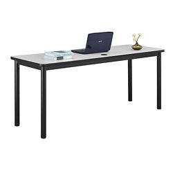 Stahl Steel Table Desk with Laminate Top - 72"W x 24"D