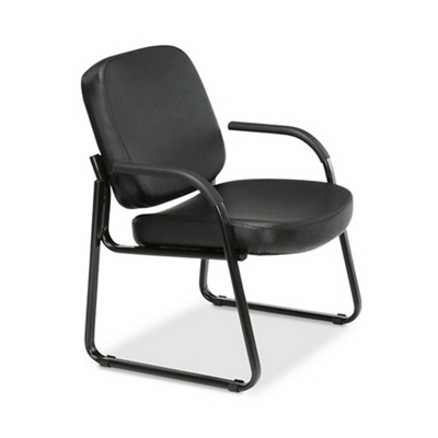 Gauge Oversized Guest Chair with Arms - 275 lb capacity