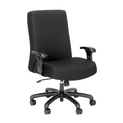 Allsteel Black Leather and Chrome Conference Chairs - Recycled Office  Furnishings