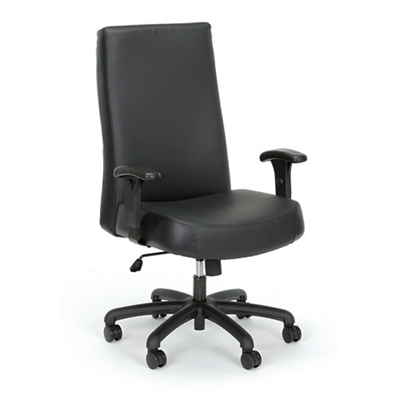 OUTFINE Big And Tall Heavy Duty Wide Seat- High Back Office Chair