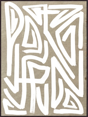 Midcentury Maze 1 Wall Art - 41"x55"
