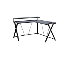 DesignLab Checkpoint L-Shape Gaming Desk - 54"Wx54"D