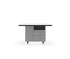 Mini Nucleus Workstation with Drawers - 48"Wx48"Dx30"H