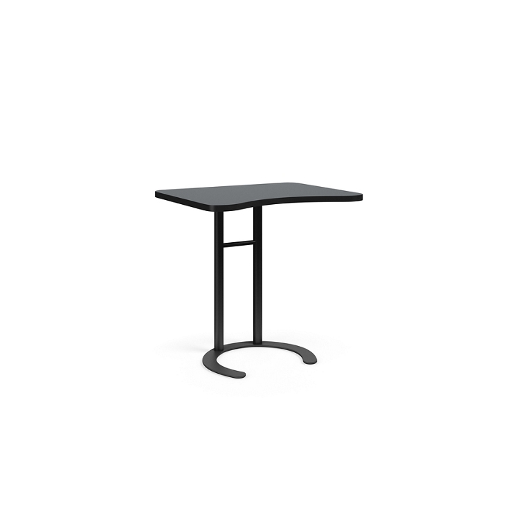 Adjustable Height Rectangle C-Shaped Side Table