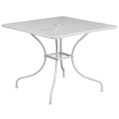Steel Patio Table - 35.25"W