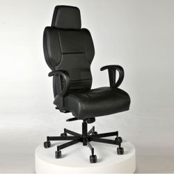Executive 24/7 Intensive Use Genuine Leather Chair