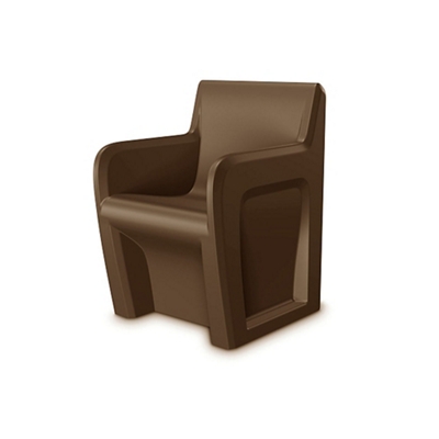 Plastic arm online chair