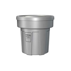 Fire Retardant Heavy Duty Waste Receptacle with floor glides- 25 Gallon