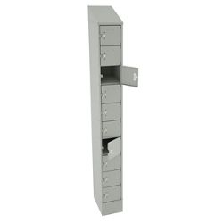 10 slot Storage Locker - Cell Phone/Tablet  - 83"H x 9"W