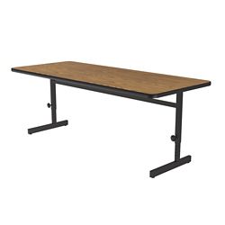 Adjustable Height Laminate Table 72" x 30"