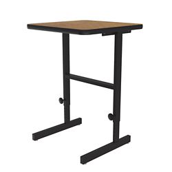 Standing Desk with Manual Height Adjustment - 24"W x 20"D