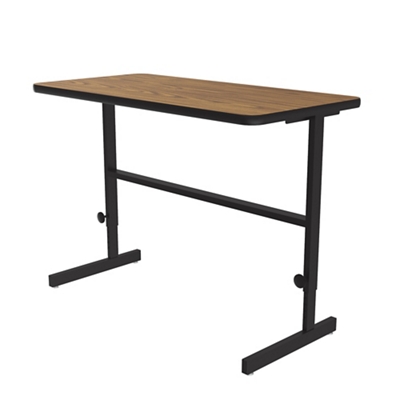 Workstation with Manual Height Adjustment - 48"W x 24"D