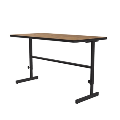 Workstation with Manual Height Adjustment - 60"W x 30"D